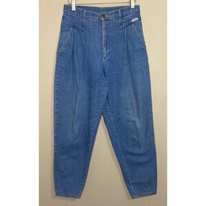 Vtg American Legends Blue Jeans Womens Size 10 Cotton Retro USA Pleated Mom 80s